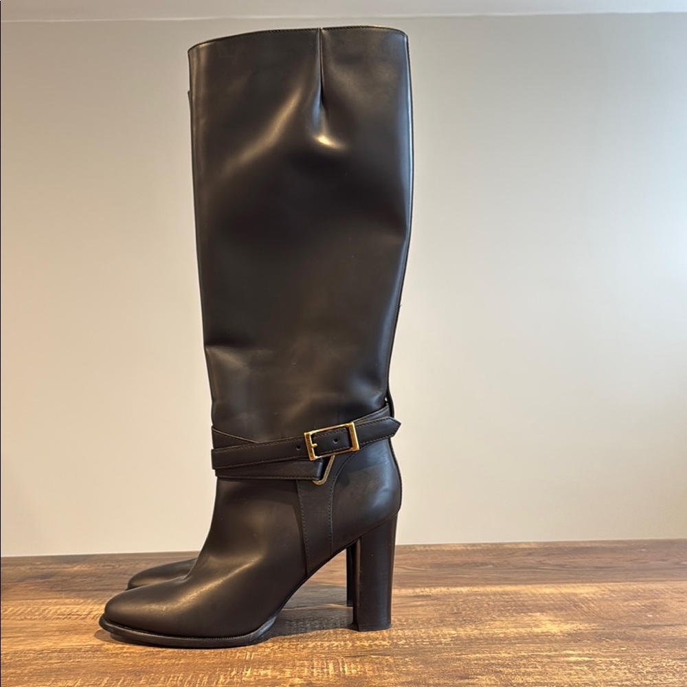 Burberry black high boots - Picture 4 of 7